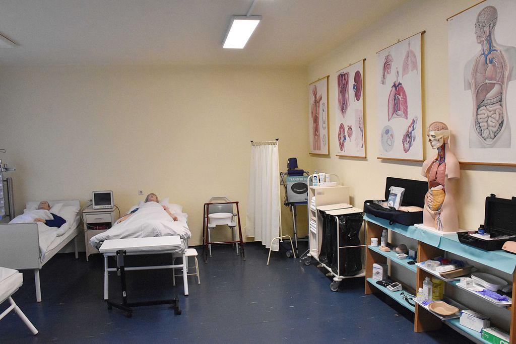 Elkészült az egészségügyi demonstrációs terem a Klapkában