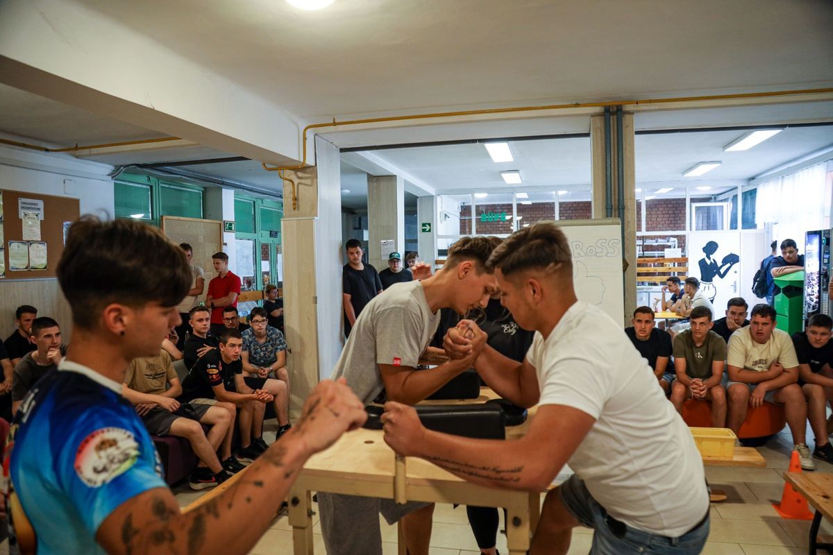 Szkanderbajnokság a Baross diáknapon