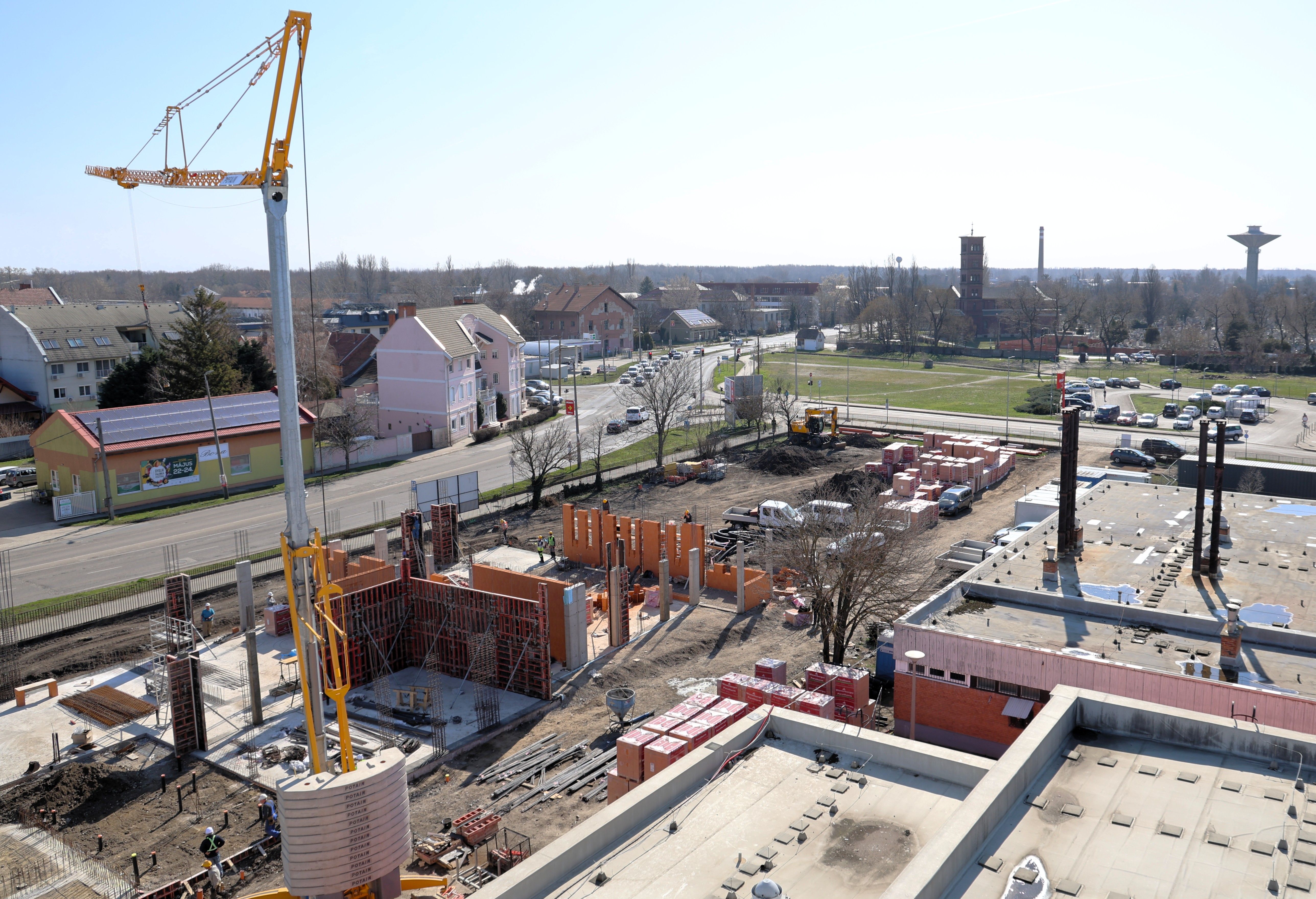 Épül a Baross új tanműhelye