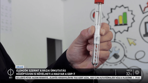 Szolnoki kísérleti eszközök az űrben