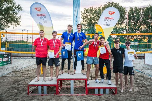 Vásárhelyis strandröplabda diákolimpiai siker